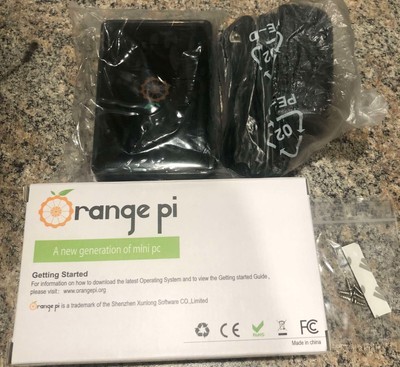 Orange Pi  H3 with offical orange pi case and power cord NEW IN BOX
