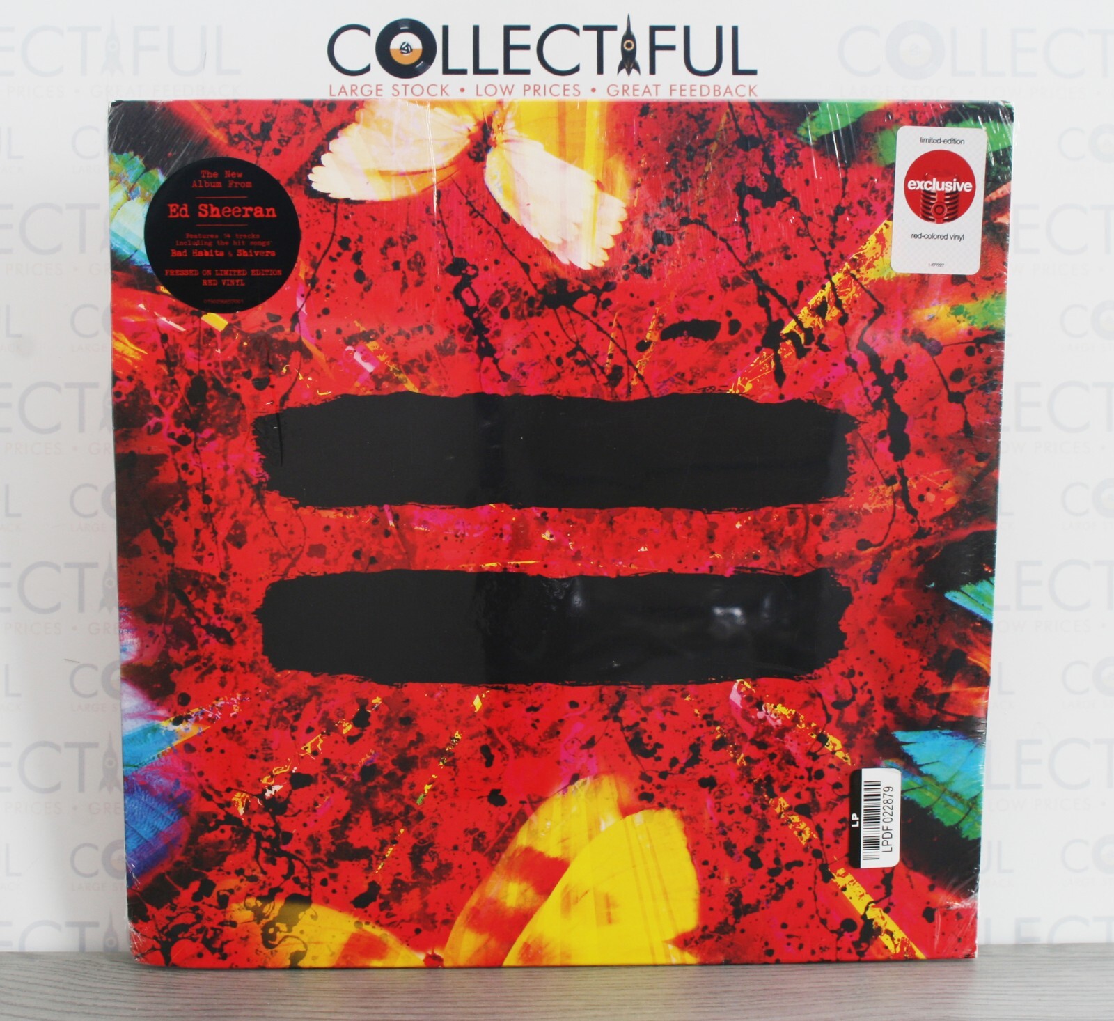 米LP Ed Sheeran = (Equals) 0190296657054 Asylum Records, Atla /00260 ED SHEERAN EQUALS LP NM NEAR MINT US ASYLUM ATLANTIC VINYL