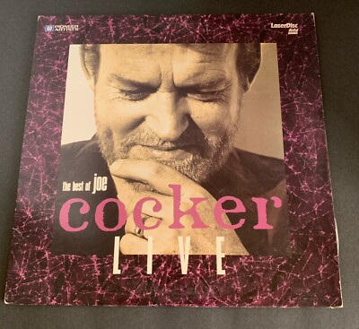 Joe Cocker - LASERDISC The Best of Joe Cocker Live (Laserdisc, 1992)