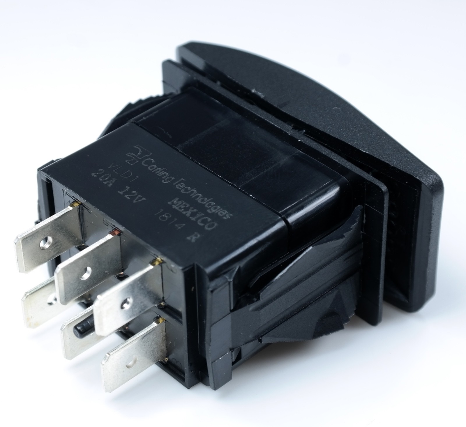 CARLING TECHNOLOGIES VLD1S00BAZC00000 Rocker Switch,DPDT,6 Connections eBay