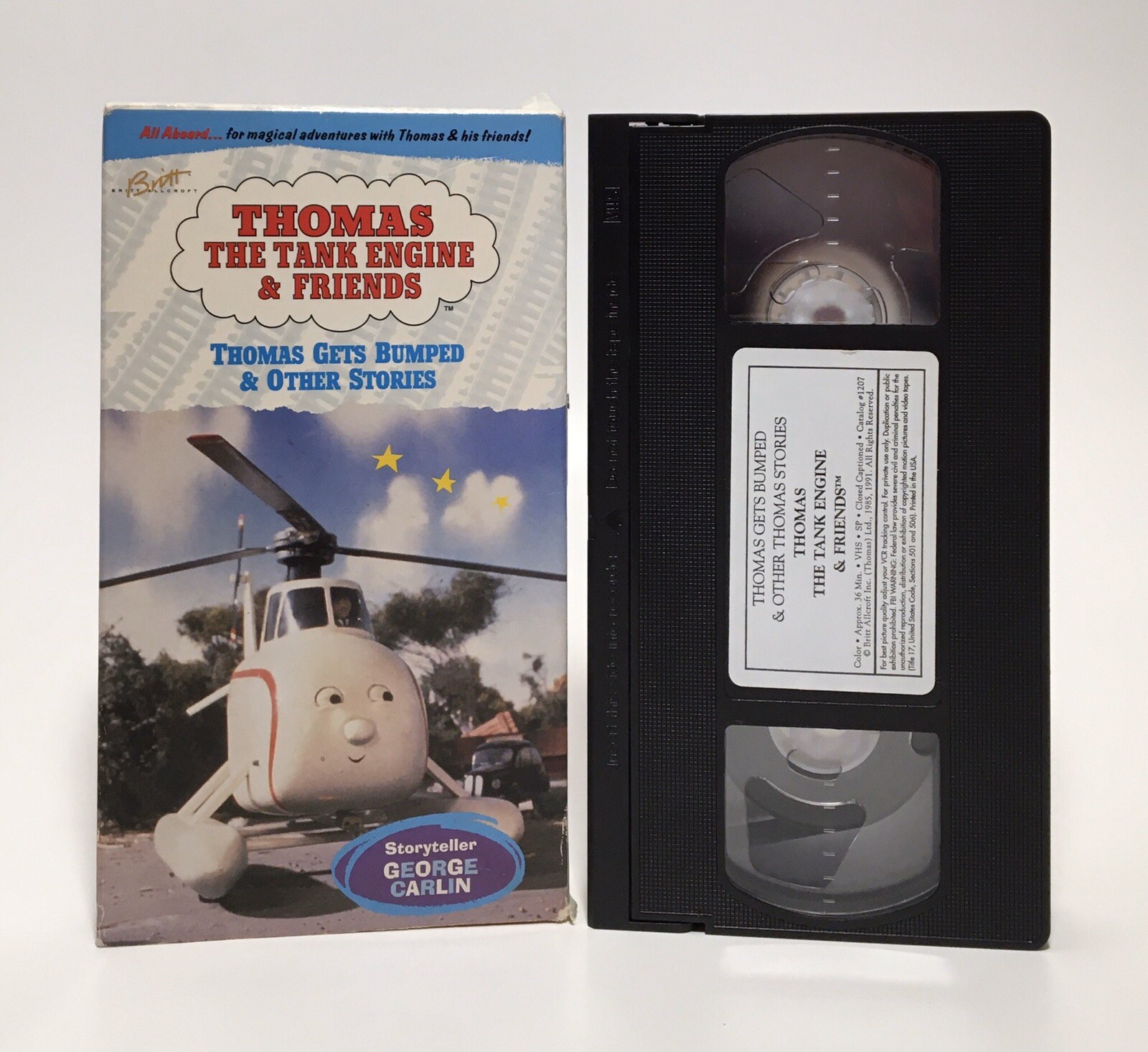 Thomas & Friends Thomas Gets Bumped & Other Stories (VHS, 1991