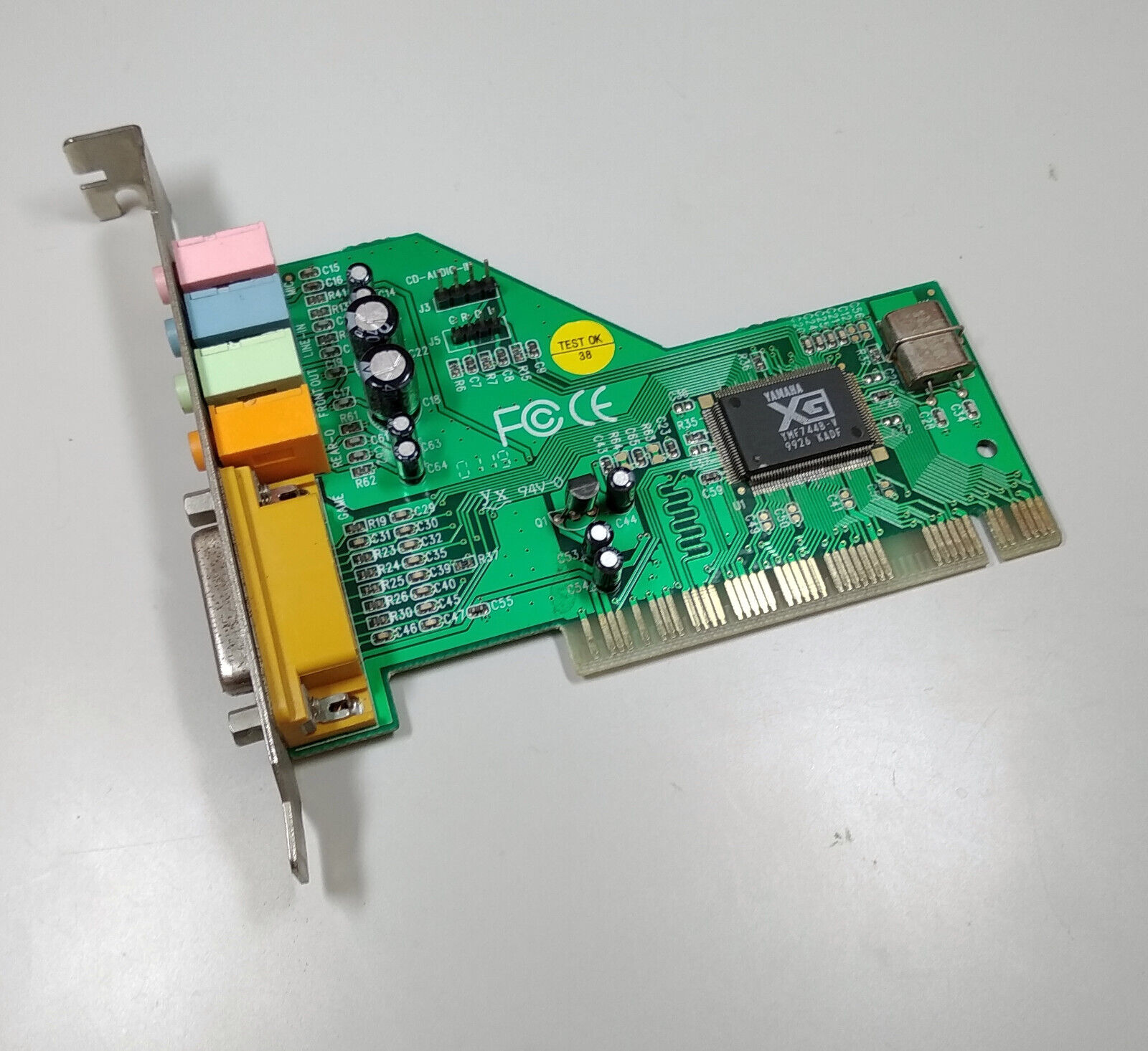 YAMAHA XG A-CM744-3 ; YMF744B-V ; PCI Retrogaming Sound Card YAMAHA XG A-CM744-3 ; YMF744B-V ; PCI Retrogaming Sound Card