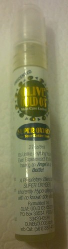 Olive Gold O3 Skin Care oil Lotion, ozonated olive oil .27 oz. POCKET SIZE