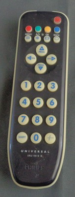 PHILIPS SRU4010 II UNIVERSAL universele TV afstandsbediening remote control OK