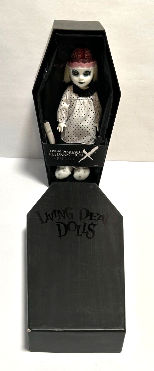 Mezco Toyz Living Dead Dolls Resurrection X PURDY LDD 10 Mezco Toyz Living Dead Dolls Resurrection X PURDY LDD 10