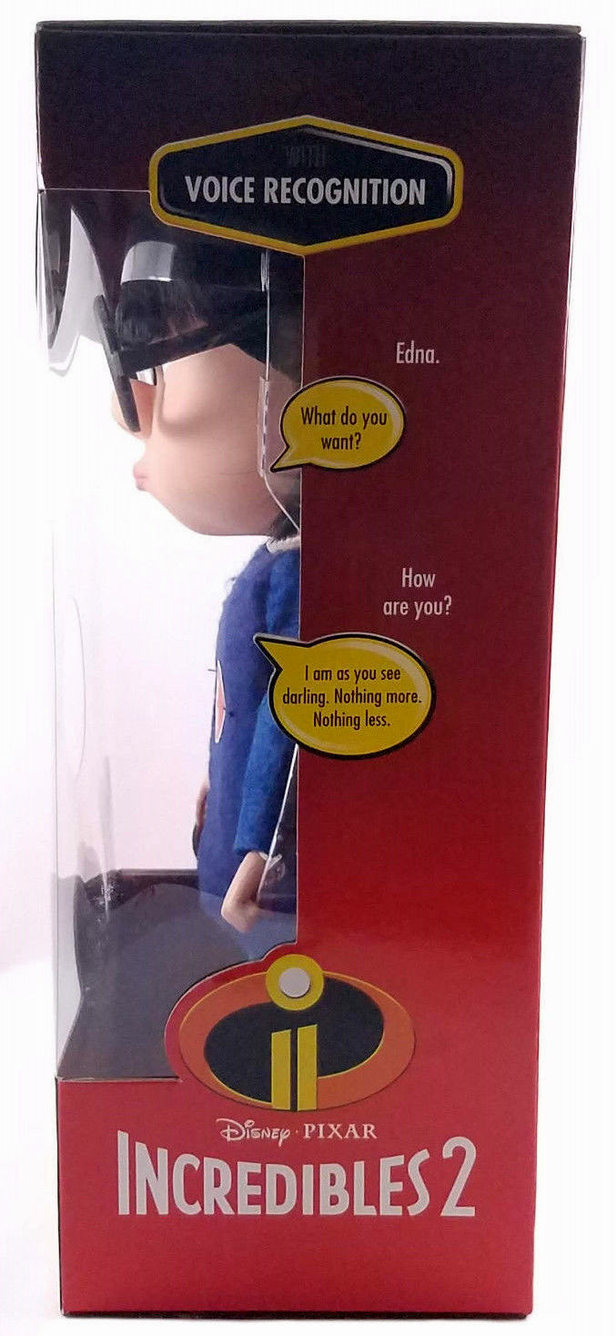 Disney Pixar Incredibles 2 Interactive Edna with Voice Recognition Talking Doll