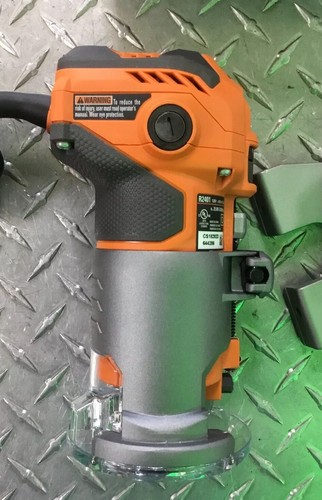 Ridgid R2401 5.5-Amp Compact Laminate Trim Router With Accessories