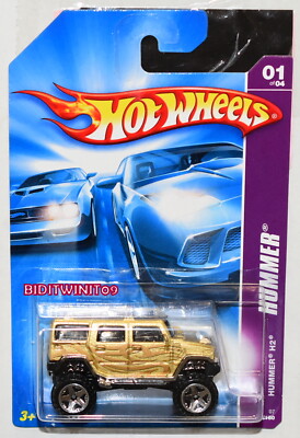 HOT WHEELS 2007 HUMMER HUMMER H2 GOLD #01/04 | eBay