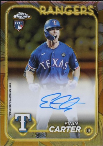 2024 Topps Gilded Collection - Evan Carter #CGA-EC