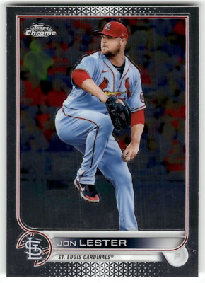 2022 Topps Chrome Sonic #187 Jon Lester St. Louis Cardinals