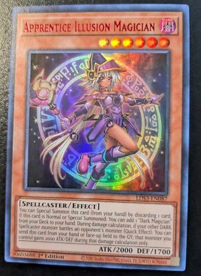 Apprentice Illusion Magician LDS3-EN087 1st Ed Red Ultra Rare Legendary Duelists