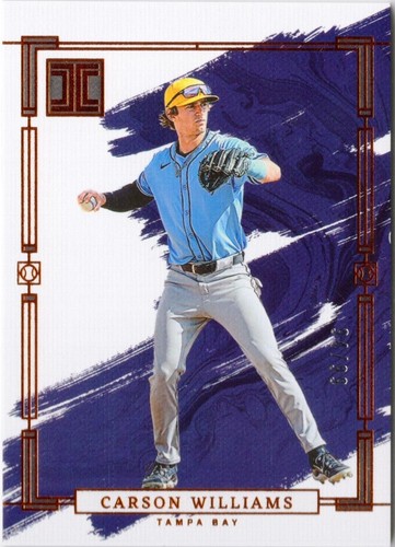 Carson Williams topps auto /150シリ DEBUT 2023 Topps Pro Debut Carson Williams Blue Foil /150 Auto PSA