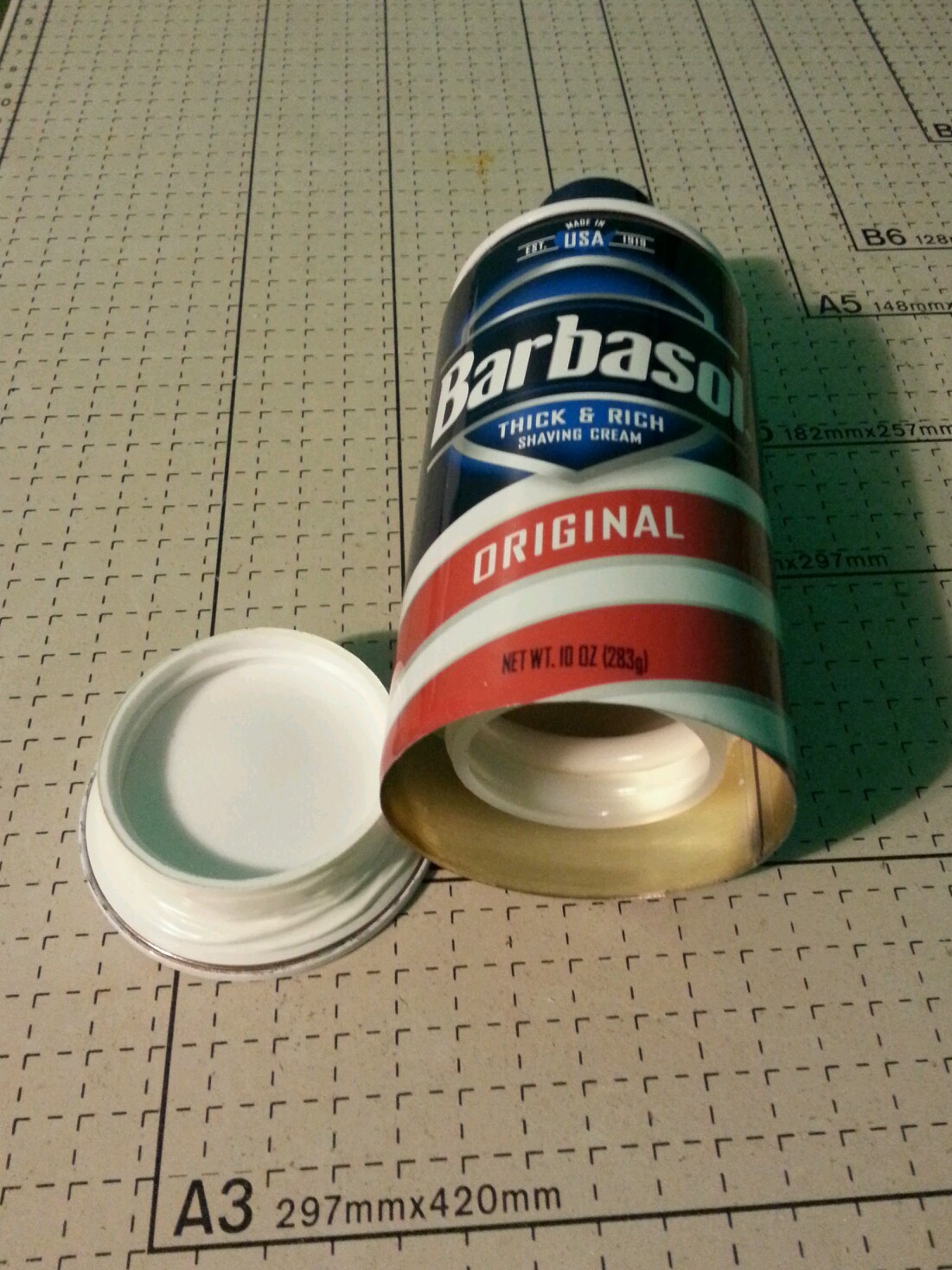 Shaving Cream Stash Can Shavingcream