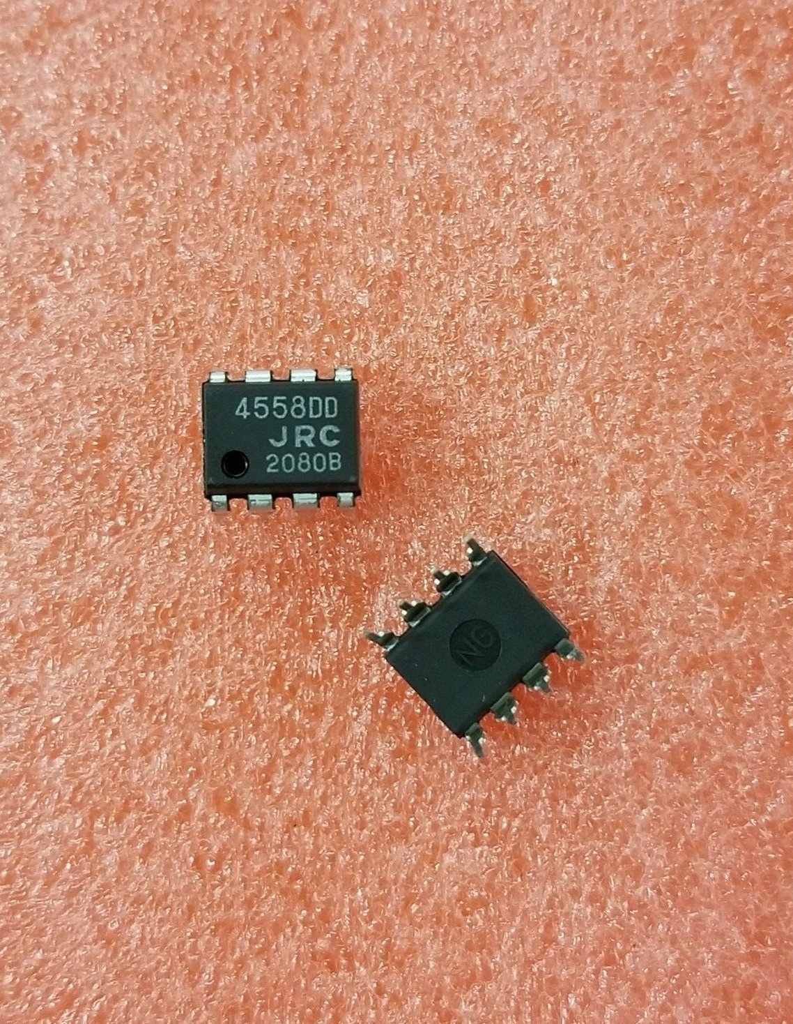 NJM4558MD NJM4558D JRC4558D 4558D 100PCS DUAL OP AMP IC JRC SOP-8N DMP-8