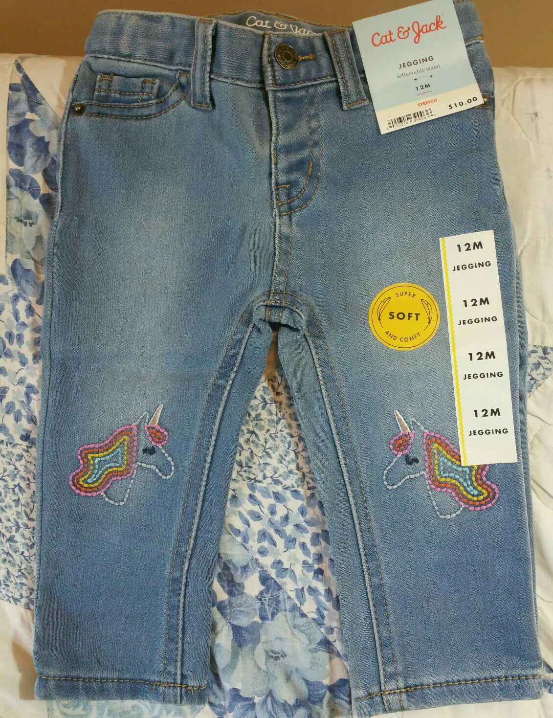 NEW Cat \u0026 Jack JEGGINGS Skinny JEANS 