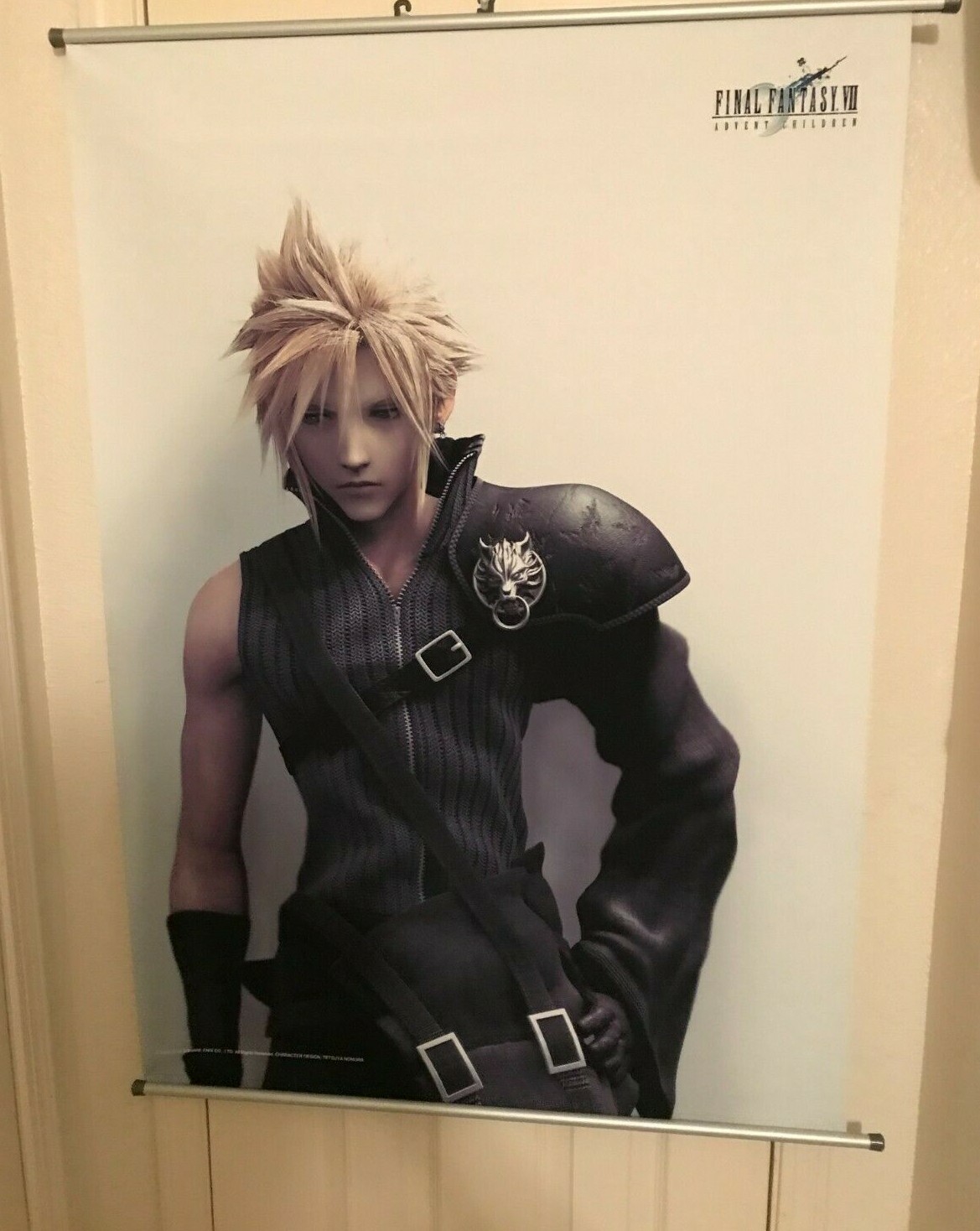 NEW FINAL FANTASY VII ADVENT CHILDREN ORIGINAL WALL SCROLL