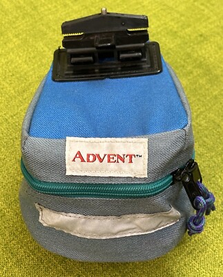 NOS Vintage ADVENT Seat Wedge Quick Release Saddle Bag MTB Gravel TOURING Road