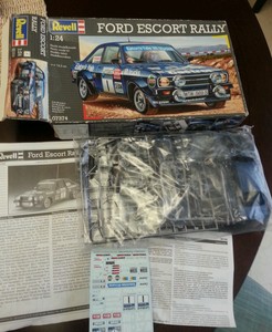 Revell ford escort rally #9