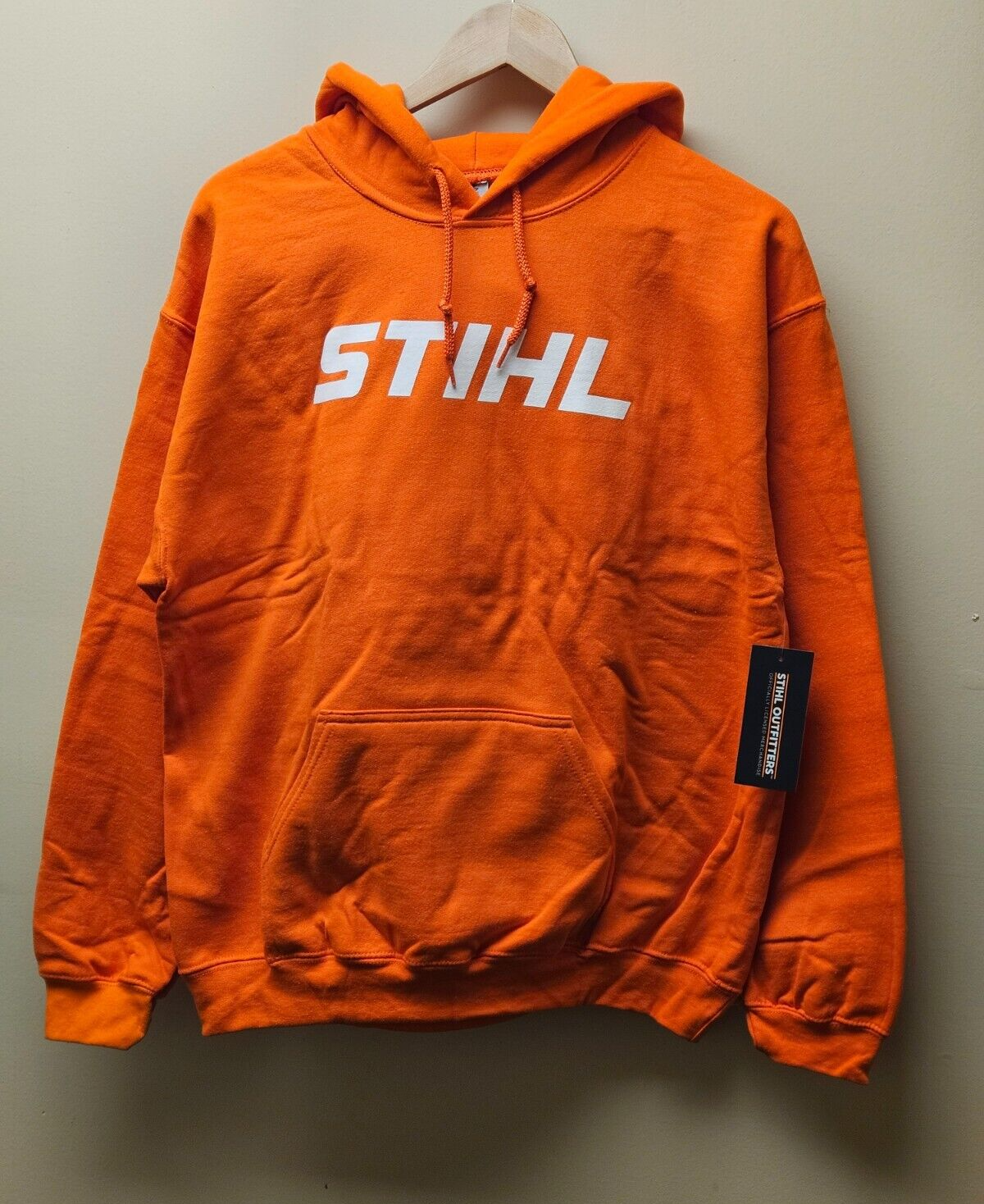 STIHL Logo Orange Hooded Hoodie Sweatshirt M L XL 2X Sizes eBay