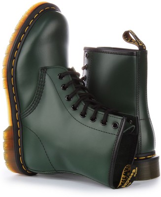Pre-owned Dr. Martens Dr Martens 1460 Green Green 8 Hole Boot Inmens Boot Green Size Us 6 - 13
