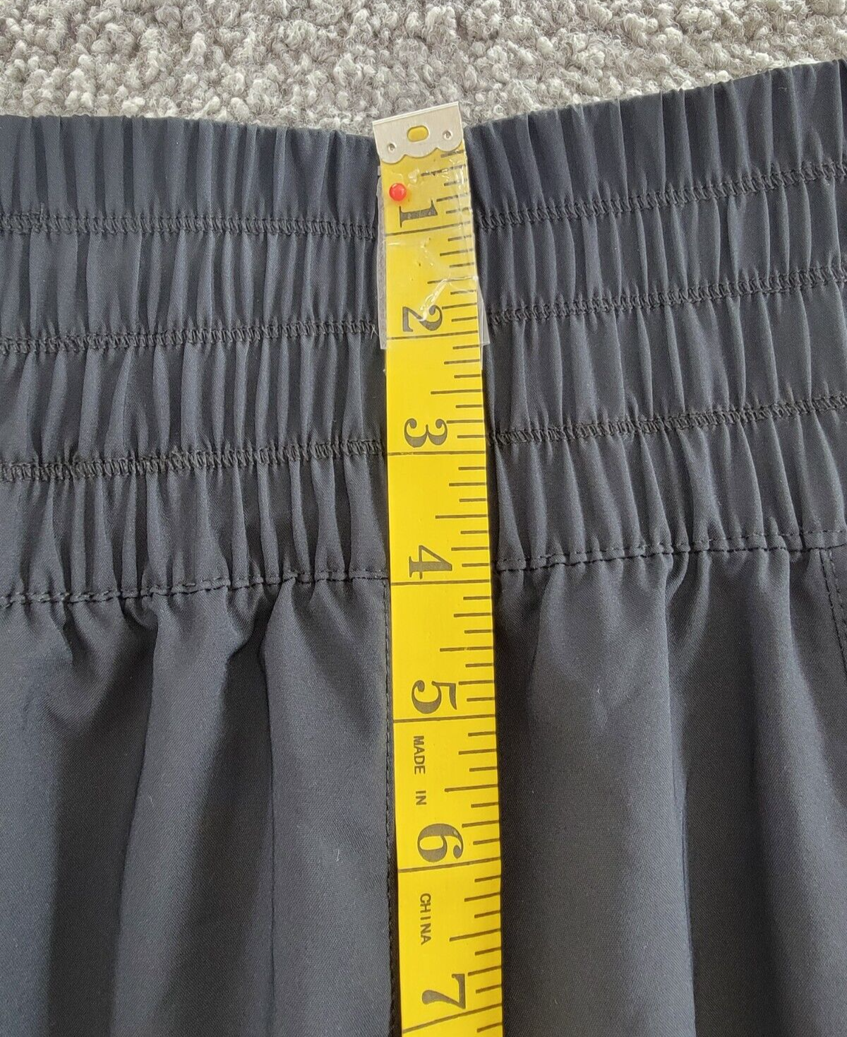Nike Plus Size Dri-FIT One Ultra High-Waist Pants Women's 1X Black Elastic Waist - Picture 7 of 18