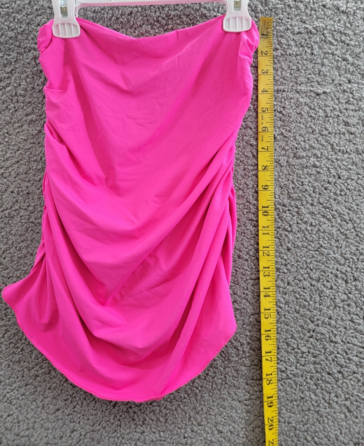 BECCA It's A Wrap Convertible Top to Skirt Cover Up Women's S Pink Glow Solid - Picture 5 of 15