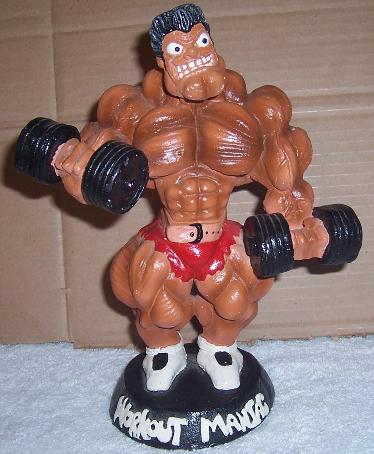 workout maniac ボディビルダー フィギュア