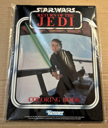 1983 STAR WARS KENNER Return of the Jedi Coloring Book VG | eBay