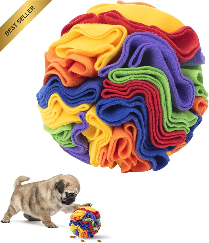 Snuffle Mat for Dogs, Interactive Dog Puzzle Toy, Encourages Natural Foraging Sk
