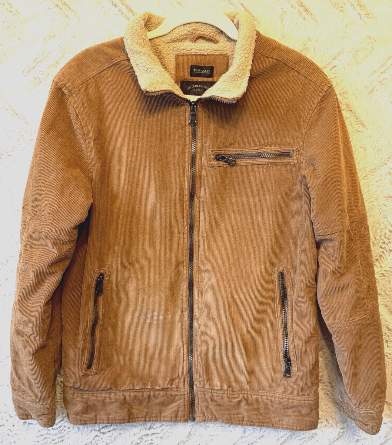 TENDERLOIN BUFFALO JKT Brown Block Check Size:L | eBay