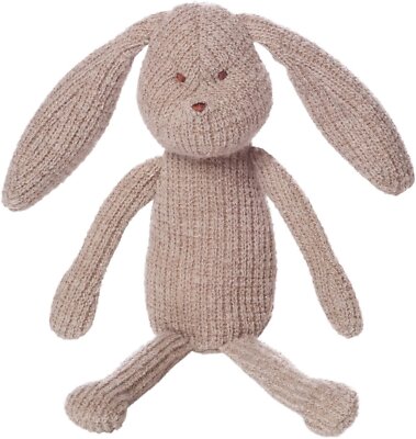 Manhattan Toy Clover Knit Fabric Bunny Stuffed Animal, 5''