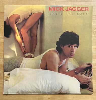 She's The Boss by Mick Jagger LP Record Sealed