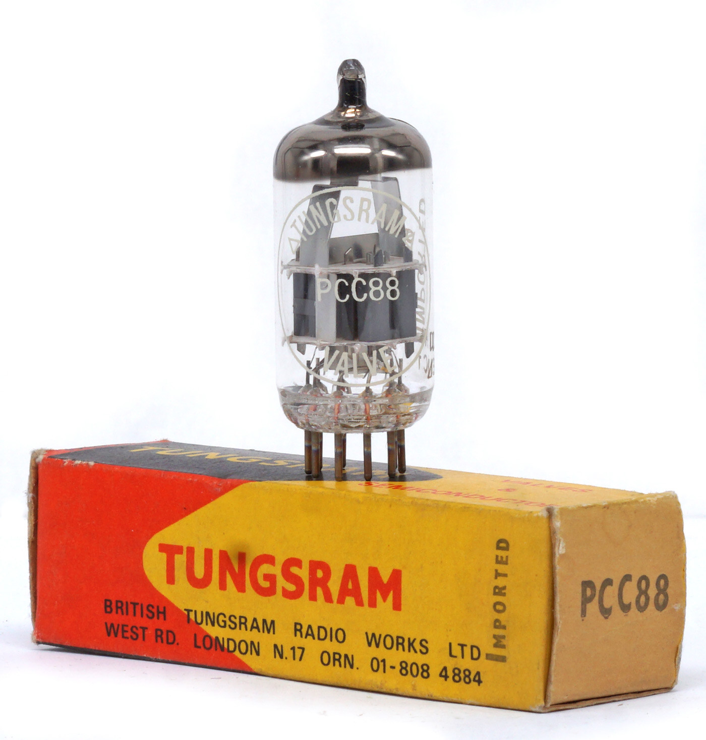 真空管 Tungsram PC88/7DJ8 PCC88/7DJ8-NATIONAL MATSUSHITA