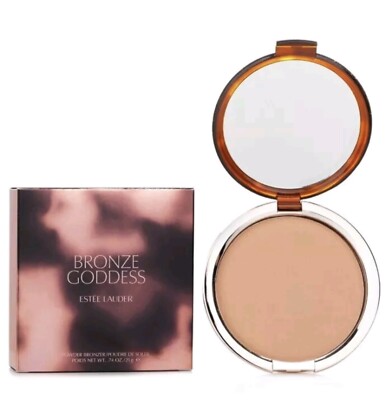 ESTĒE LAUDER Bronze Goddess Powder Bronzer ~ 01 LIGHT ~ Full Sx.~ New Sealed 