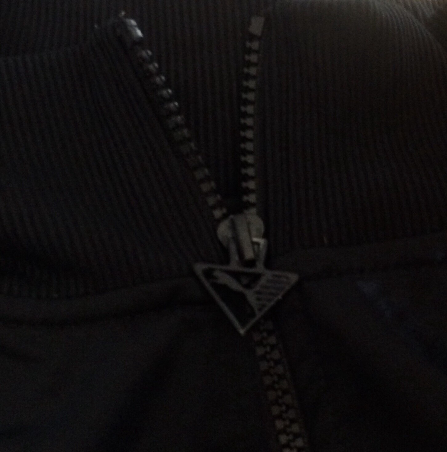 PUMA Sport Lifestyle Track Full Zip Jacket Black White Boys Size XL Pockets