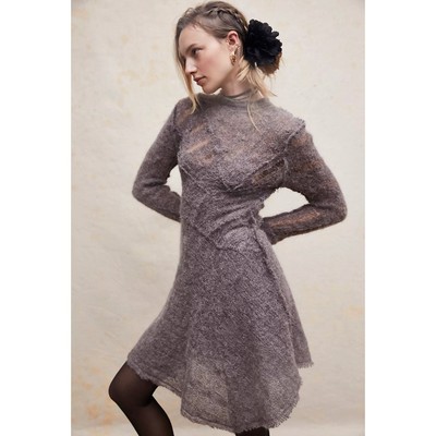 NEW Free People Changing Tides Sweater Dress Alpaca blend, S