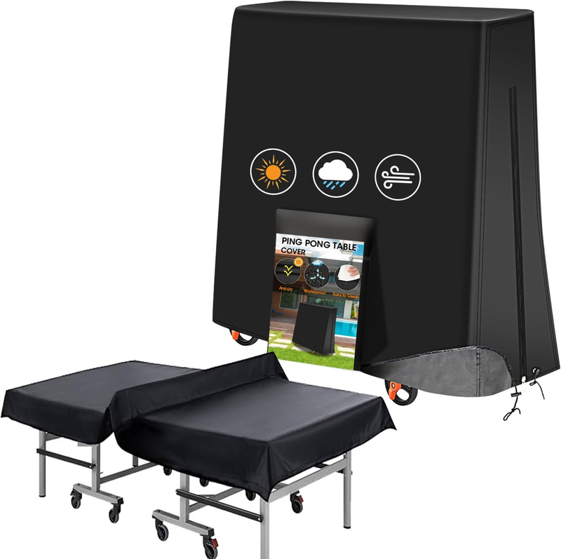 Outdoor Waterproof,table Tennis Cover Fits Both Folding Ta