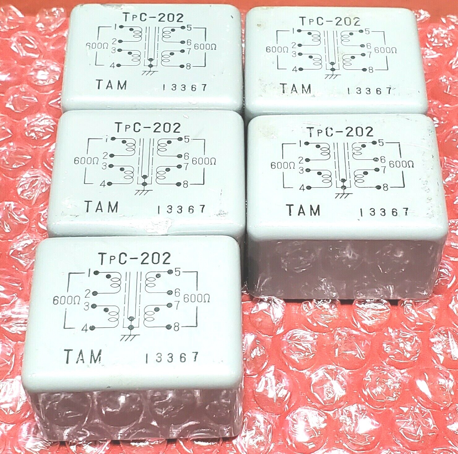 Tamura TPC-202 600 Ohm 600 Ohm Isolation/Bridging Tamura TPC-202 600 Ohm 600 Ohm Isolation/Bridging