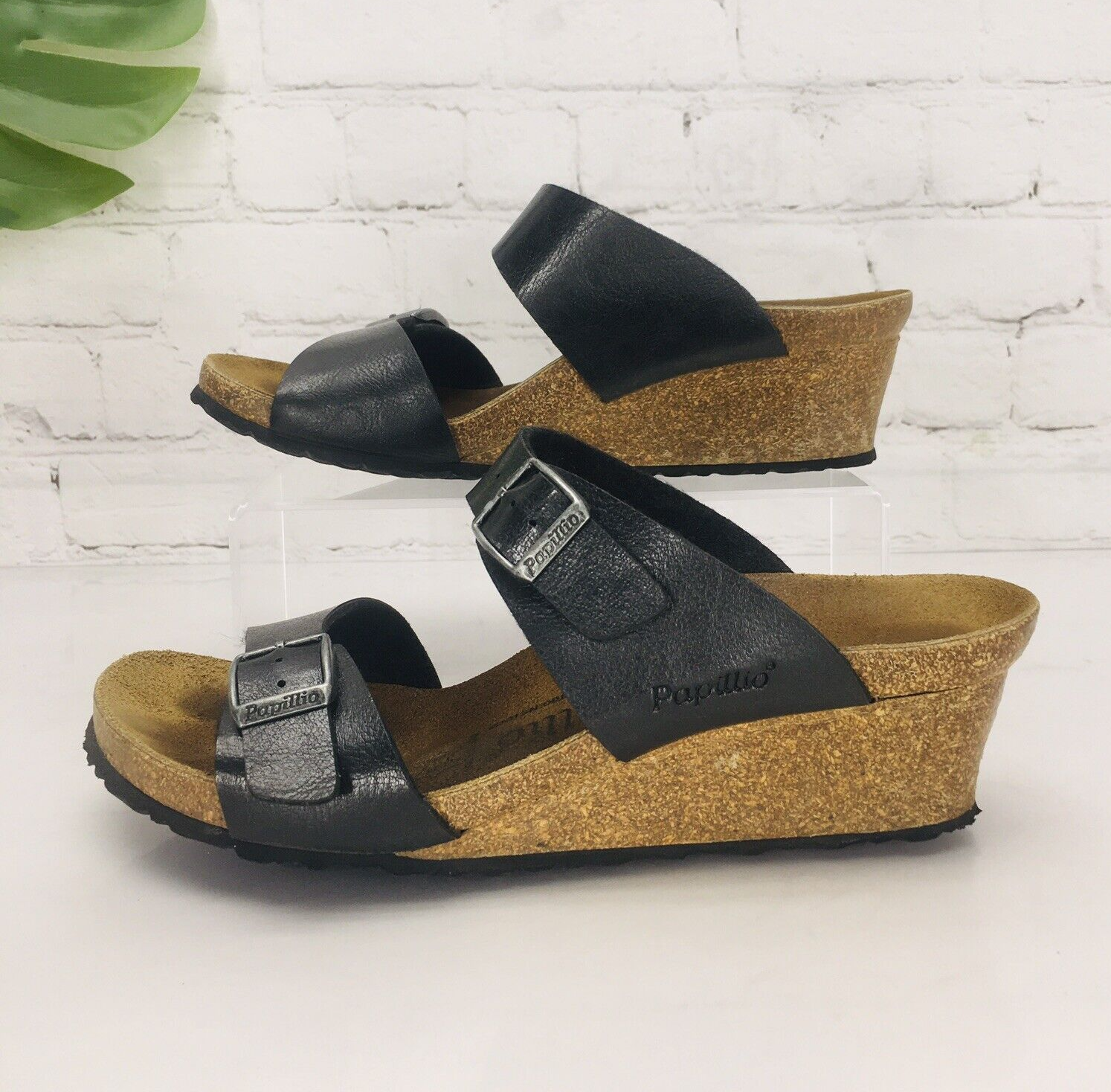 新品　ビルケンシュトック　パピリオ　ドロシー　38（24.5）　papillio Birkenstock Papillio Dorothy Wedge Sandal Women's Size 38