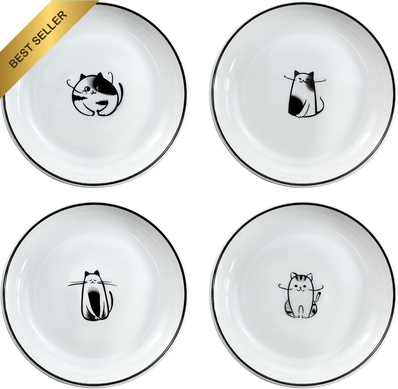 Cute Cartoon Dog Ceramic Seasoning Dishes Sauce Dish Sushi Dipping Bowl Appetize