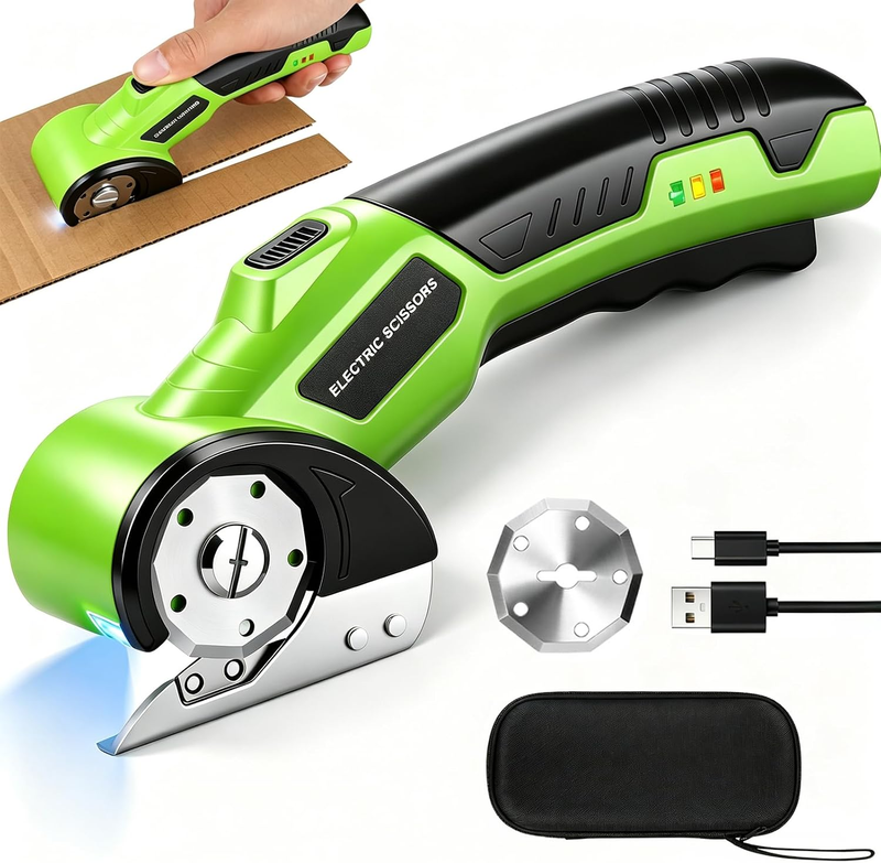 Cardboard Cutter Cordless Electric Scissors Electric Box Cutter Rechargeable Too