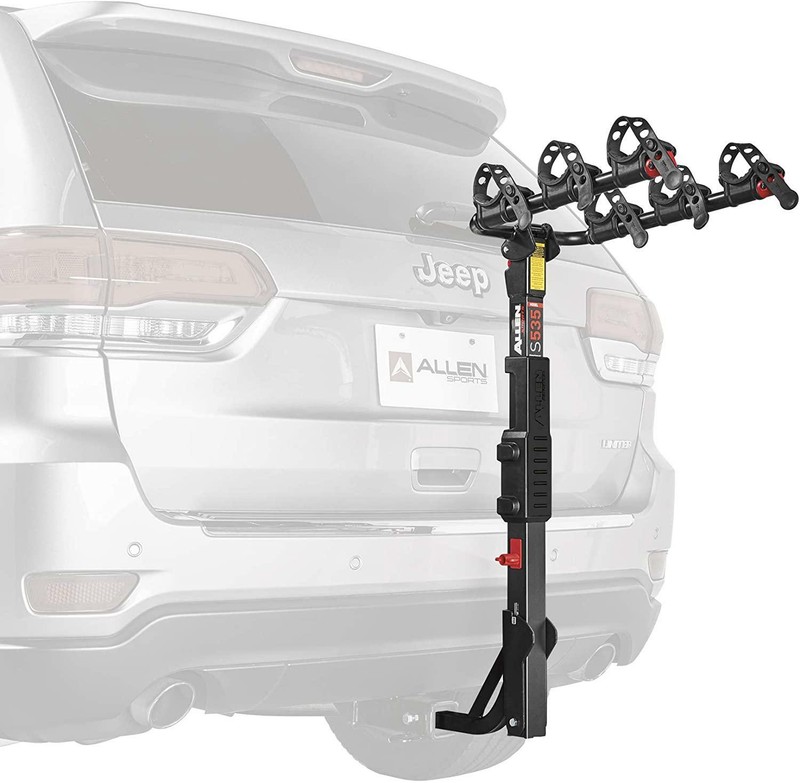 Allen Sports 3-Bike Hitch Racks for 1 1/4 in. and 2 in. Hitc