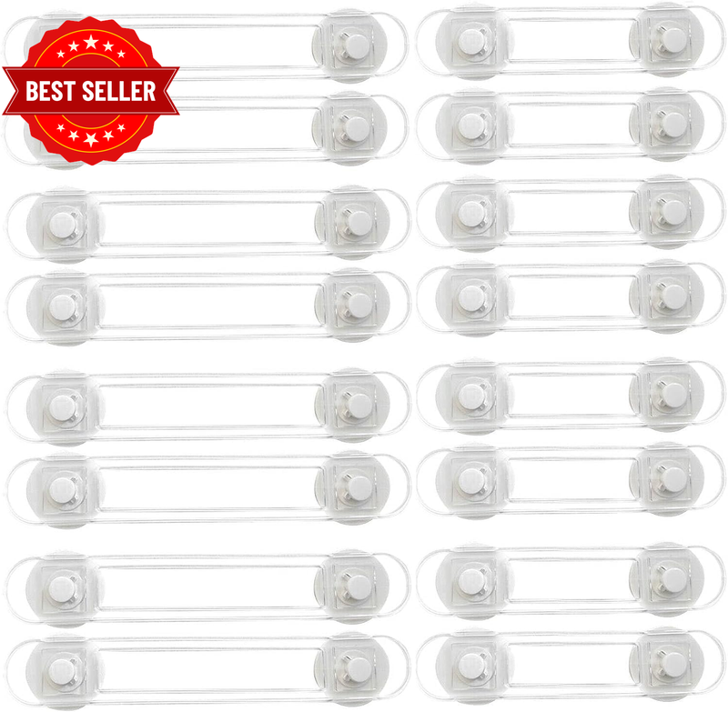 16 Pack Baby Drawer Locks, Baby Locks for Cabinets and Drawers, Baby Safety Draw