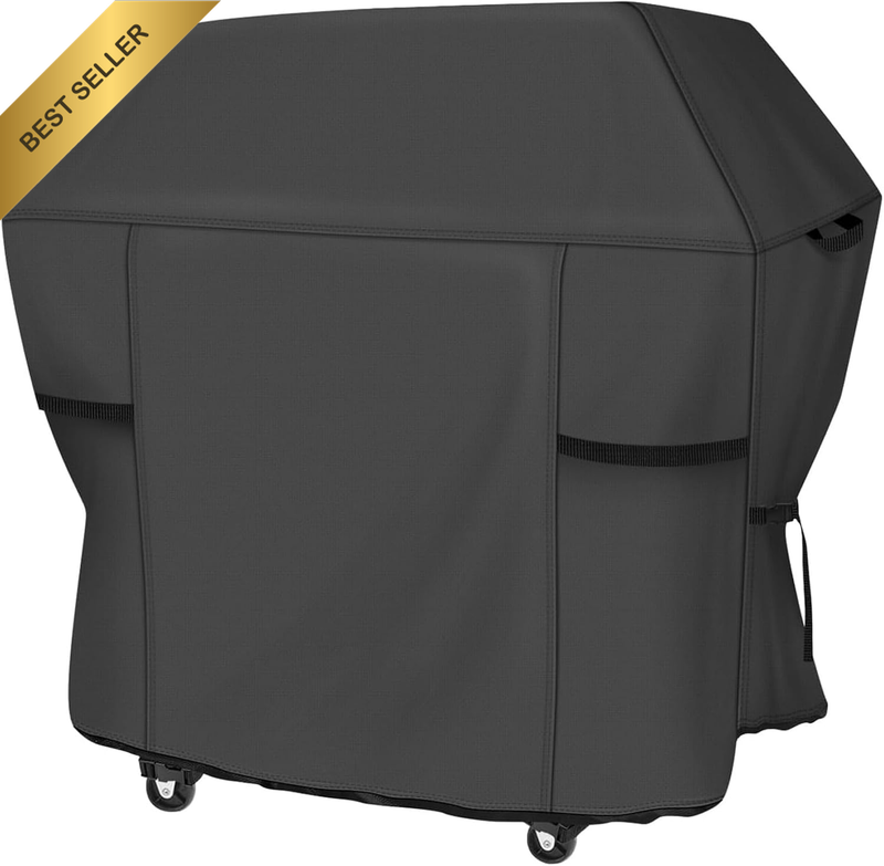 Waterproof Grill Cover 52 Inch, Heavy Duty BBQ Cover for 2-4 Burners Outdoor Gas