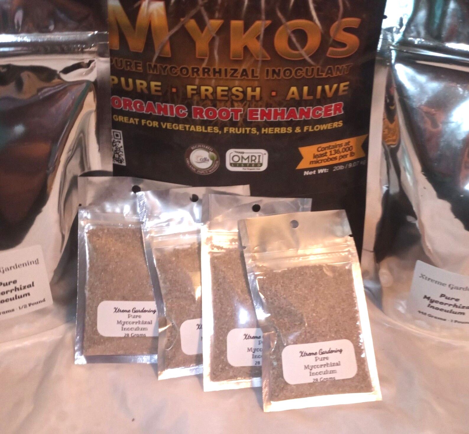 Xtreme Mykos Pure Mycorrhizal Inoculum Beneficial Bacteria - Pure, Fresh & Alive