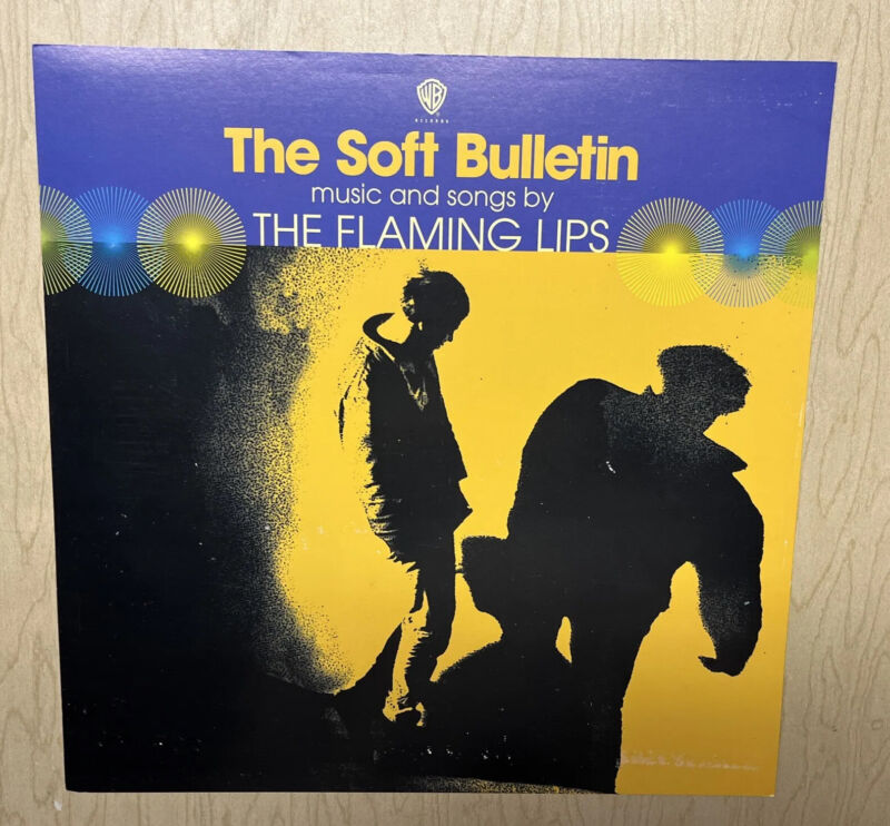 Flaming Lips The Soft Bulletin Album Cover 2-Sided Promo Poster Flat