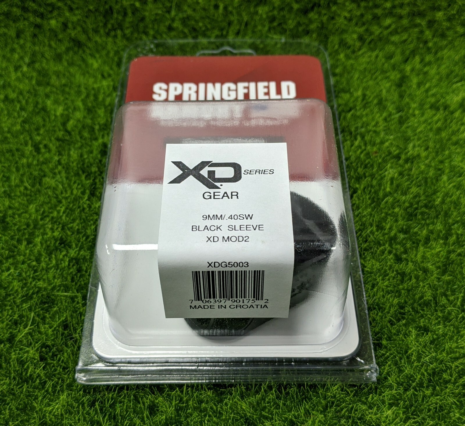 Springfield Armory XD Mod2 9mm Magazine Grip Sleeve, Polymer, Black - XDG5003