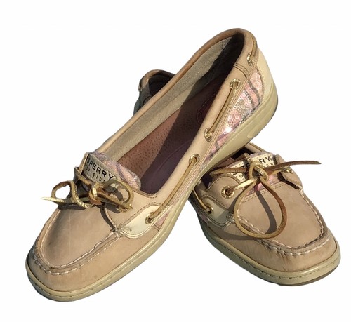 リア（メルトトップス＆yellowブーツ） Sperry Top Sider Women's Angelfish Boat Shoes Womens 8M Pink