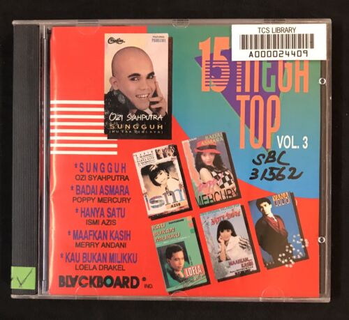 Various 15 Mega Top Vol. 3 Indonesia CD Ozi Ozy Syahputra Various 15 Mega Top Vol. 3 Indonesia CD Ozi Ozy Syahputra