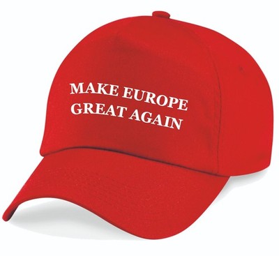Make Europe Great Again Baseball Cap Printed MEGA Vote Brexit Hat Xmas Present